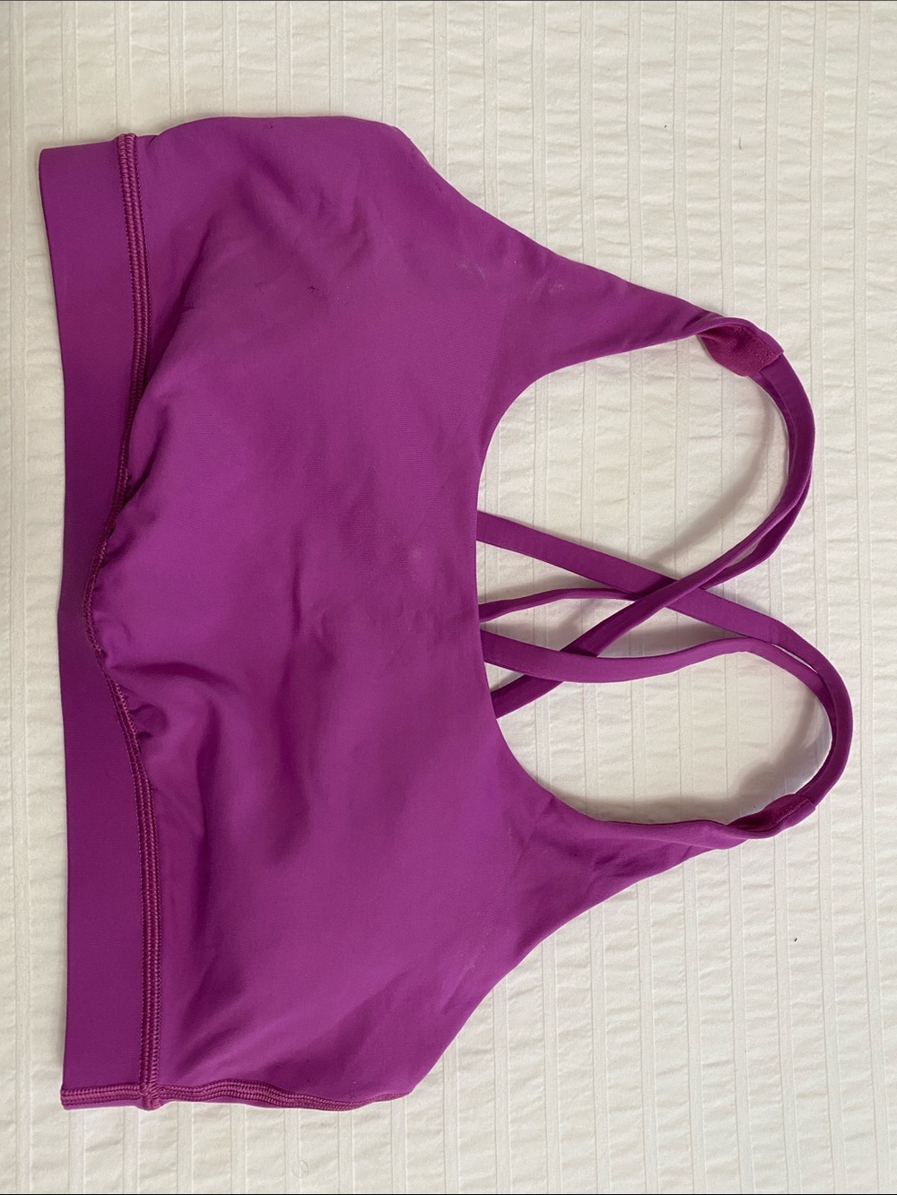 lululemon athletica Magenta Energy Sports Bra